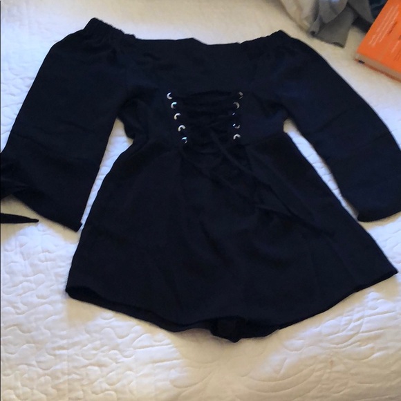 Lea & Viola Other - Lea &viola black sexy romper